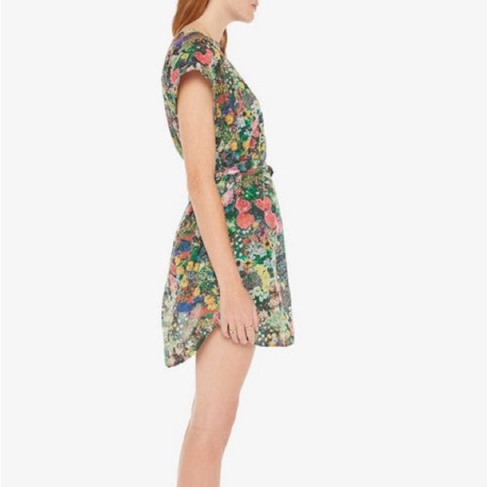 Mother The Slow Ride Shirt Dress in Pretty As A Picture Floral Print - Picture 5 of 13